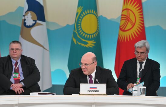 Kazakhstan Mishustin Eurasian Intergovernmental Council