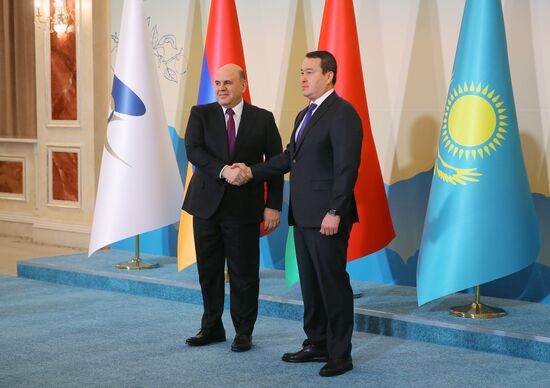 Kazakhstan Mishustin Eurasian Intergovernmental Council