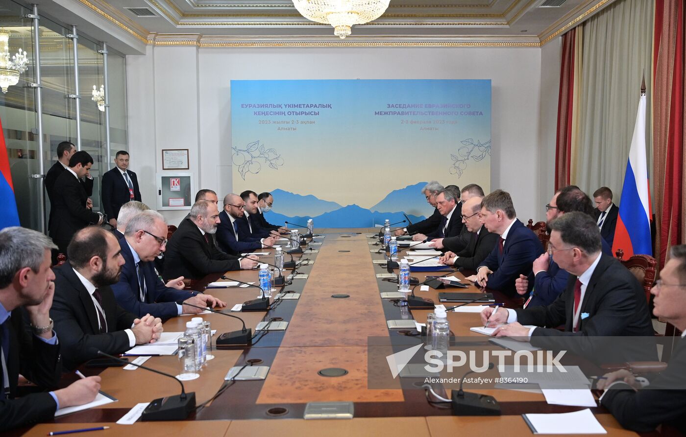 Kazakhstan Mishustin Eurasian Intergovernmental Council