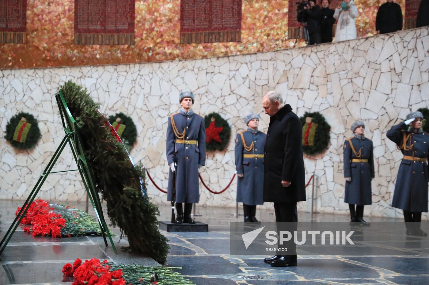 Russia Putin WWII Stalingrad Battle Anniversary