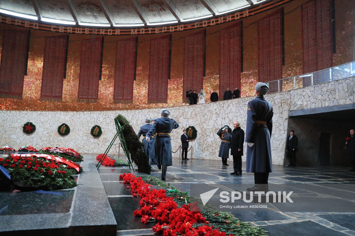 Russia Putin WWII Stalingrad Battle Anniversary