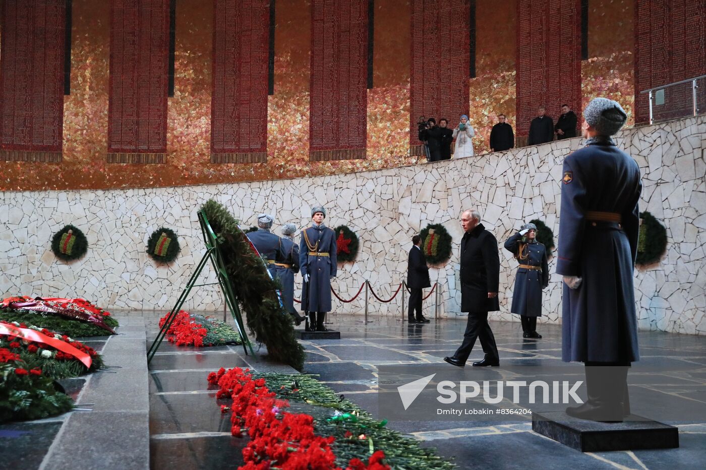 Russia Putin WWII Stalingrad Battle Anniversary