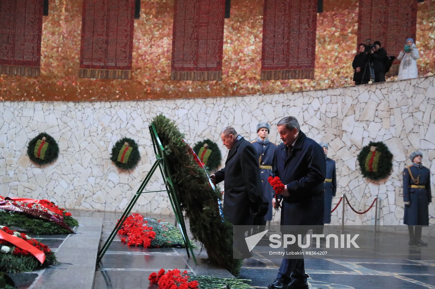 Russia Putin WWII Stalingrad Battle Anniversary