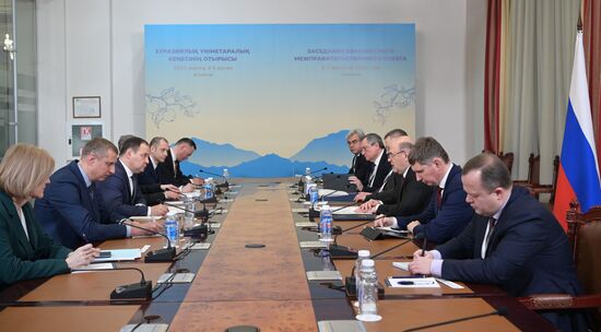 Kazakhstan Mishustin Eurasian Intergovernmental Council