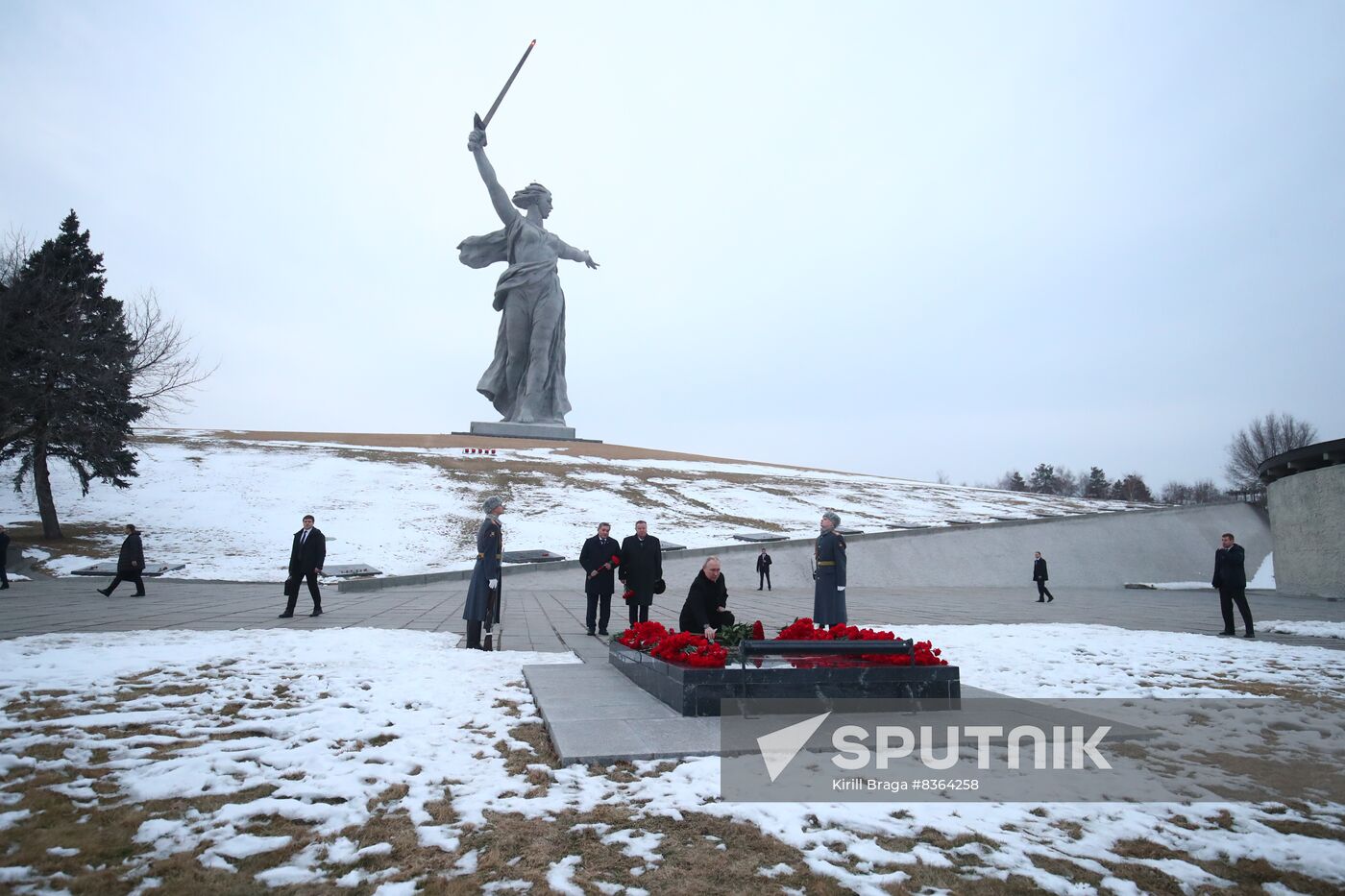 Russia Putin WWII Stalingrad Battle Anniversary