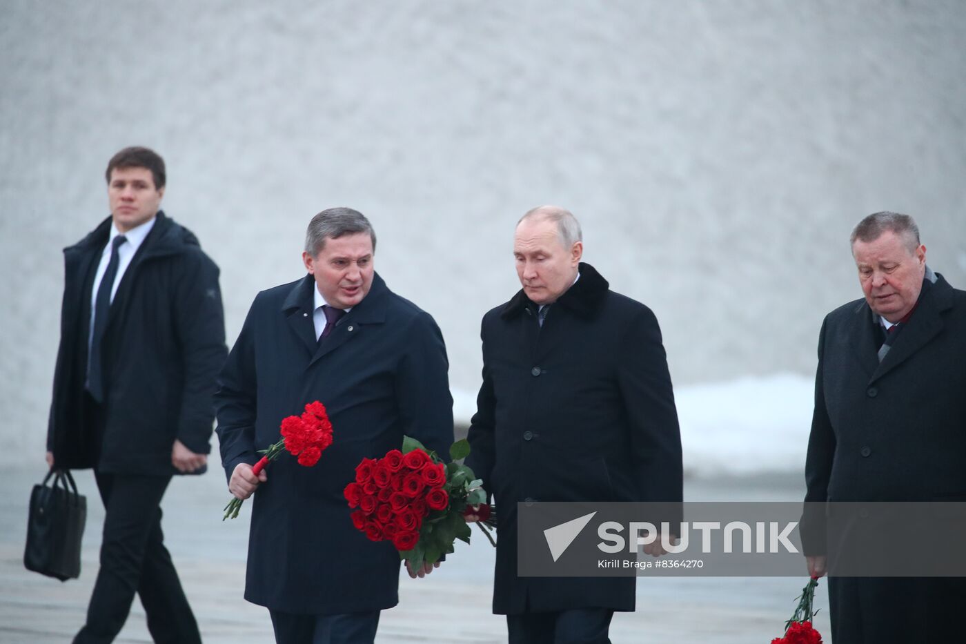 Russia Putin WWII Stalingrad Battle Anniversary