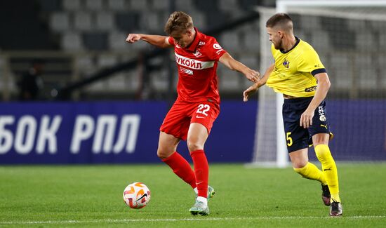 UAE Soccer Russian Premier-League Winter Cup Rostov - Spartak