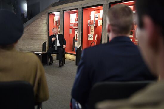 Russia Putin WWII Stalingrad Battle Anniversary