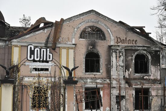 Russia Ukraine Military Operation Shelling Aftermath