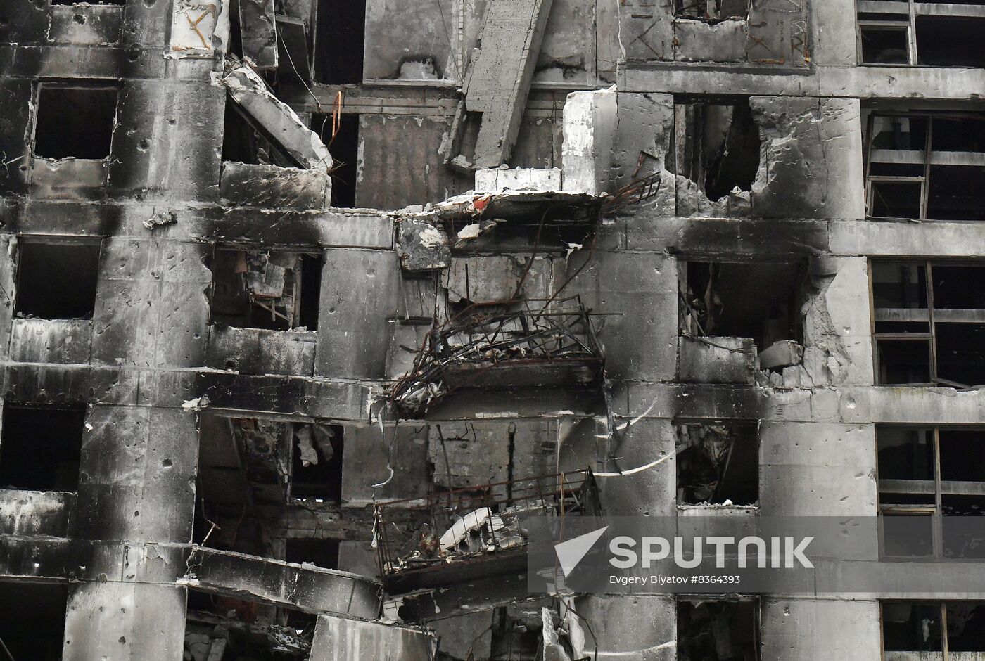 Russia Ukraine Military Operation Shelling Aftermath