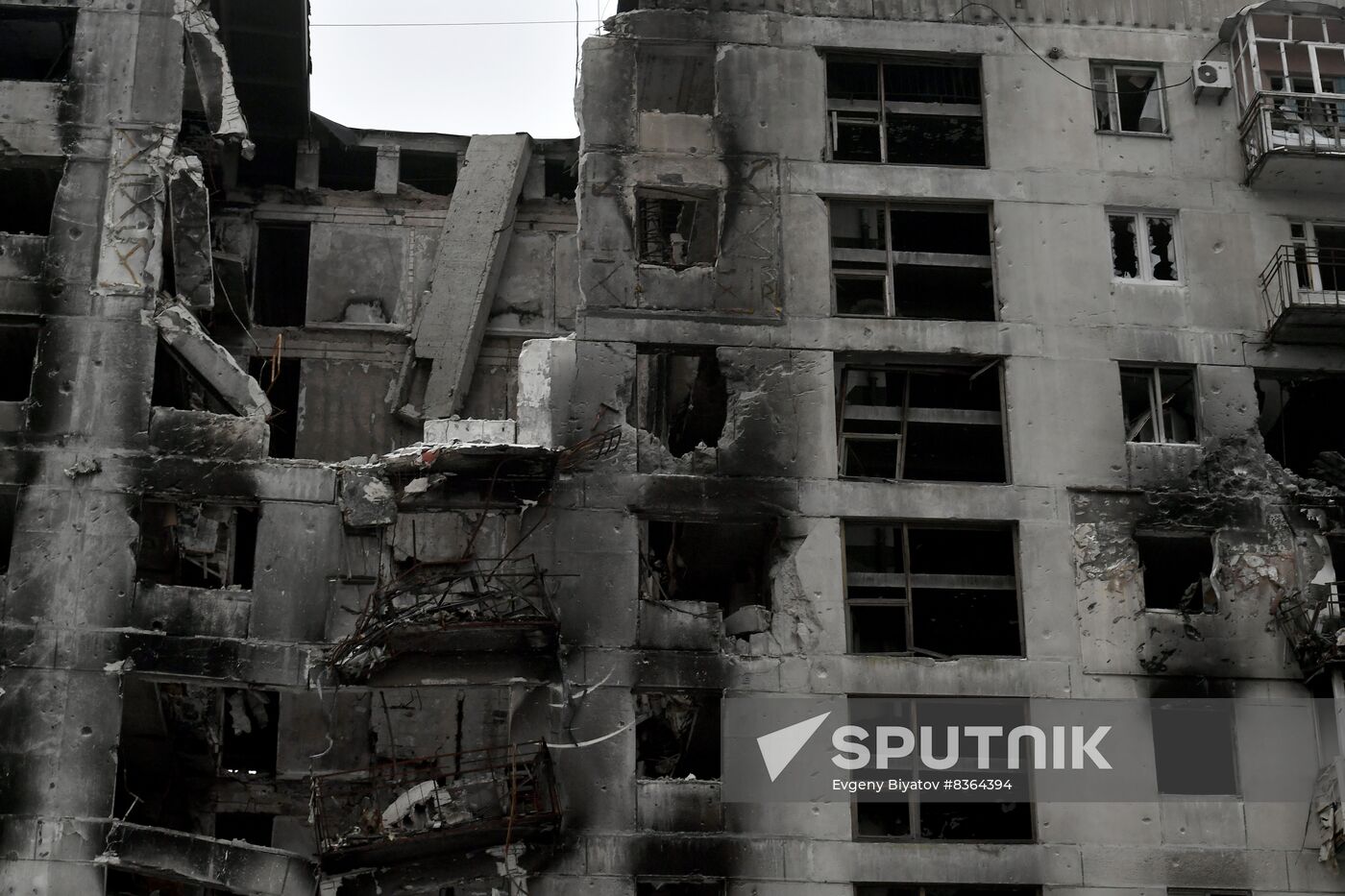 Russia Ukraine Military Operation Shelling Aftermath
