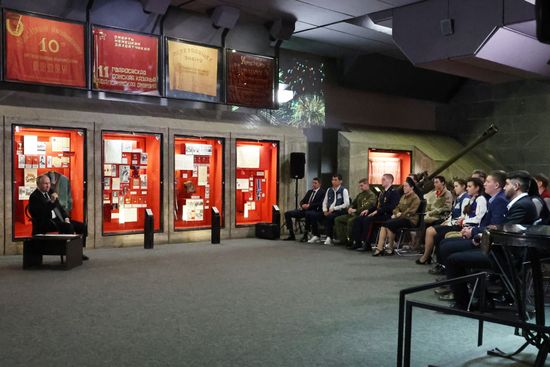 Russia Putin WWII Stalingrad Battle Anniversary