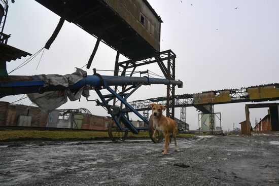 Russia Ukraine Military Operation Grain Elevator