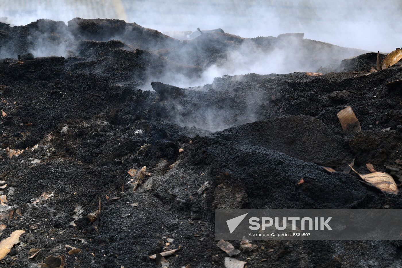 Russia Ukraine Military Operation Grain Elevator