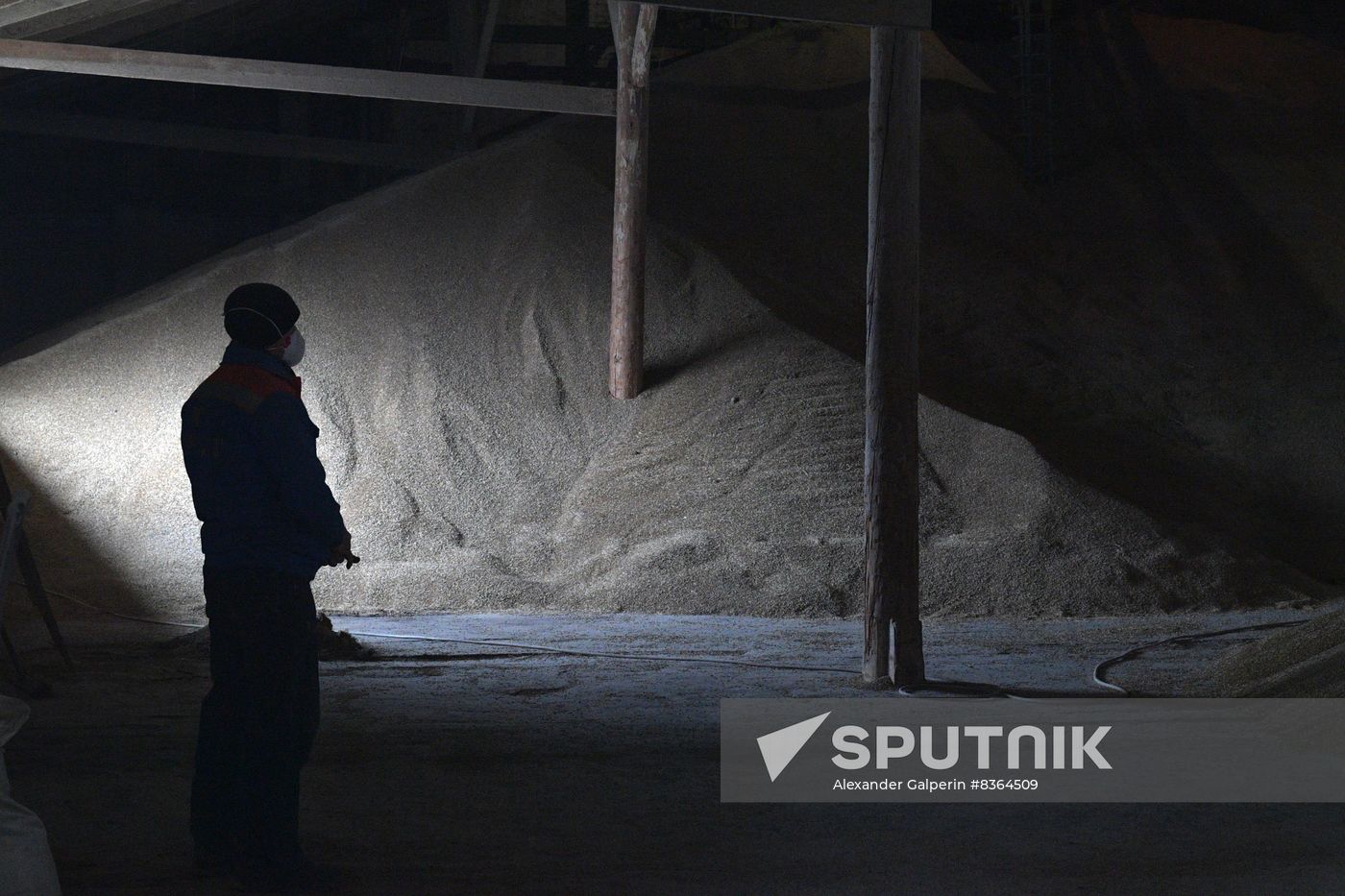 Russia Ukraine Military Operation Grain Elevator