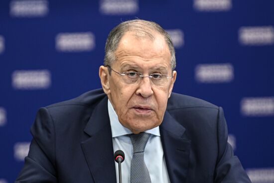 Russia Lavrov United Russia Party Council