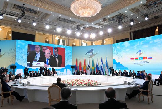 Kazakhstan Mishustin Eurasian Intergovernmental Council