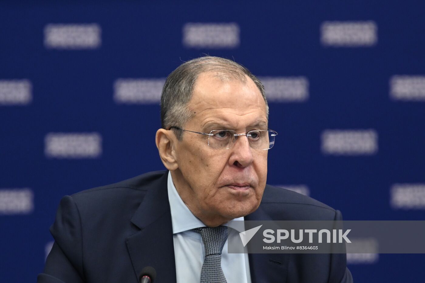 Russia Lavrov United Russia Party Council