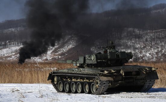 Russia Navy Marines Drills