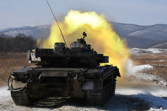 Russia Navy Marines Drills