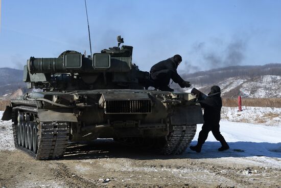 Russia Navy Marines Drills