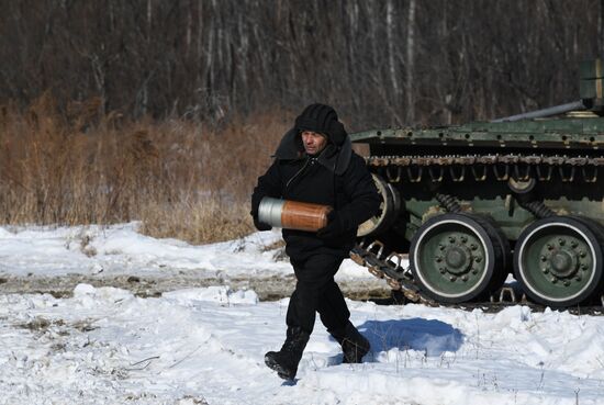 Russia Navy Marines Drills