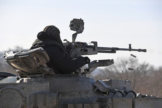 Russia Navy Marines Drills