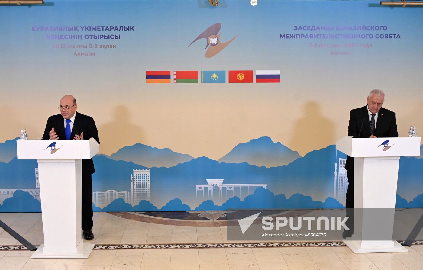 Kazakhstan Mishustin Eurasian Intergovernmental Council