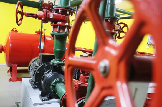 Fire protection equipment at enterprise