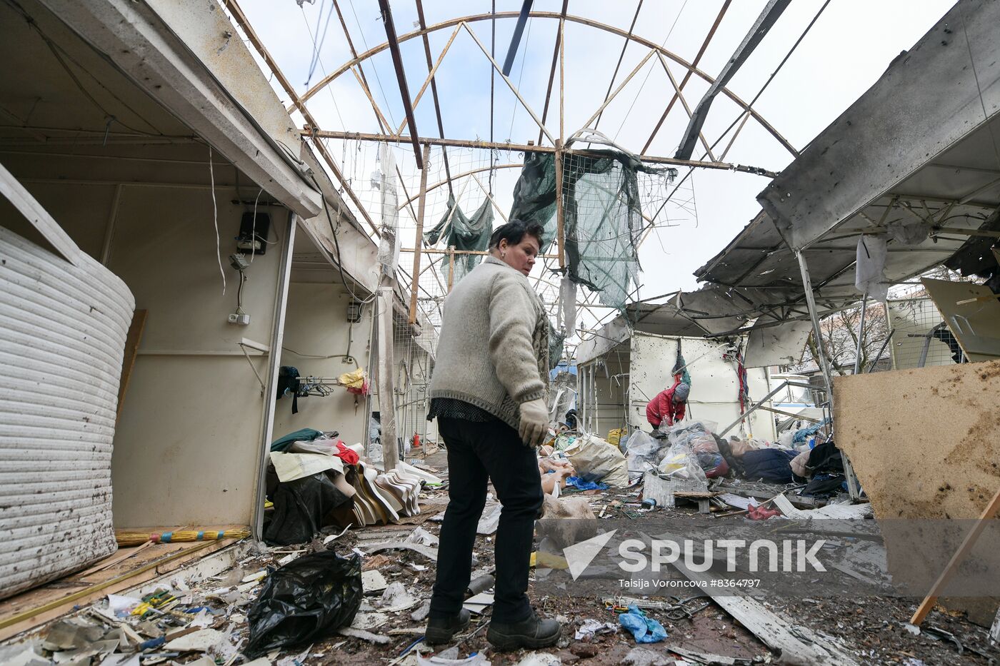 Russia Ukraine Military Operation Shelling