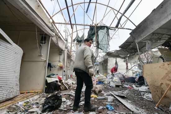 Russia Ukraine Military Operation Shelling