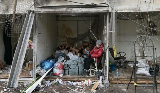 Russia Ukraine Military Operation Shelling