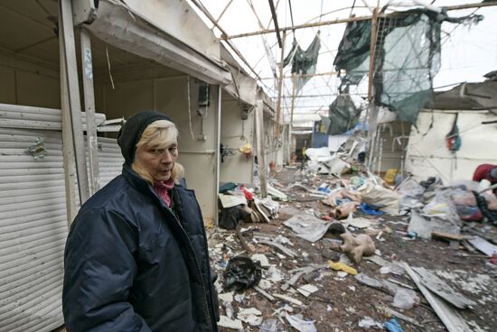 Russia Ukraine Military Operation Shelling