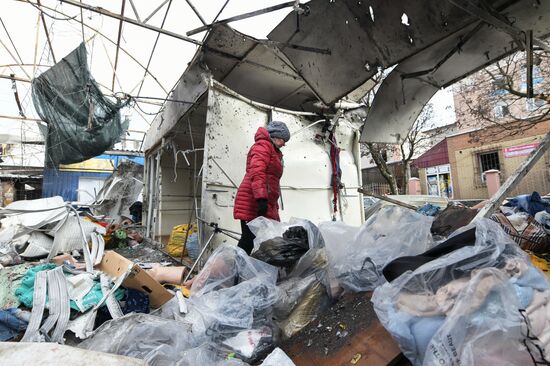 Russia Ukraine Military Operation Shelling