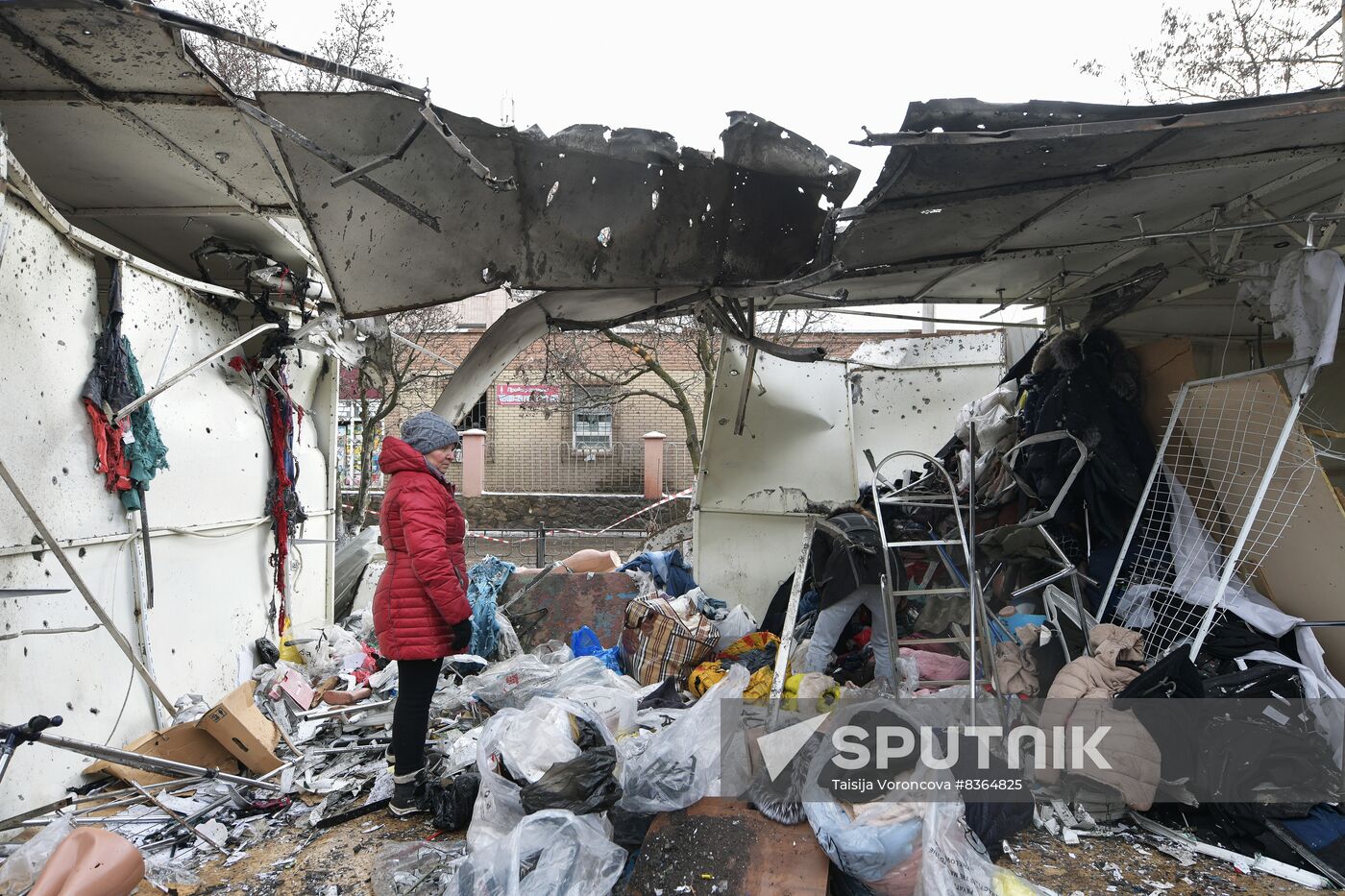 Russia Ukraine Military Operation Shelling