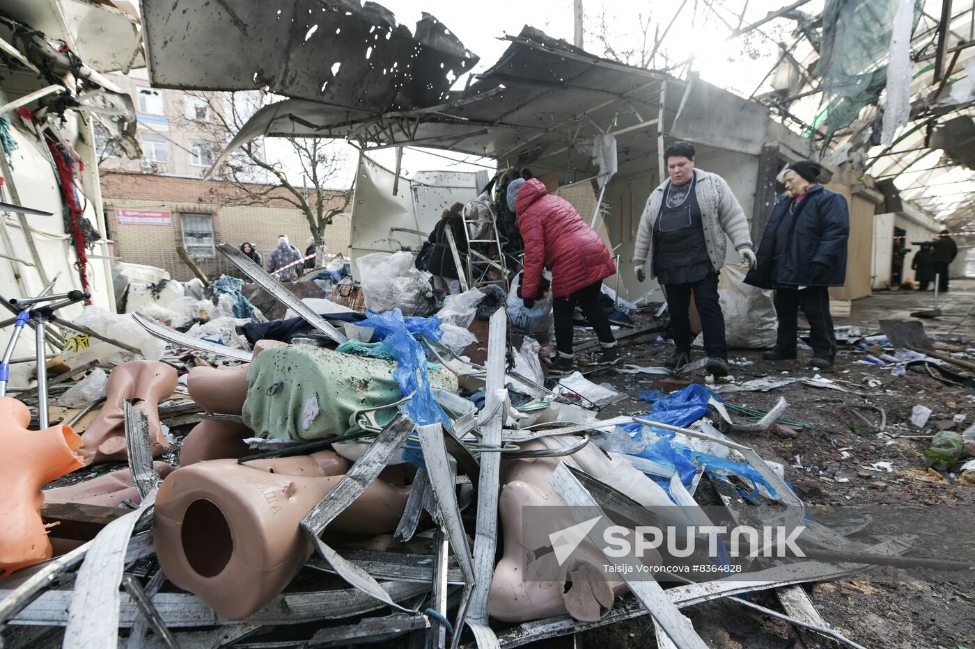 Russia Ukraine Military Operation Shelling