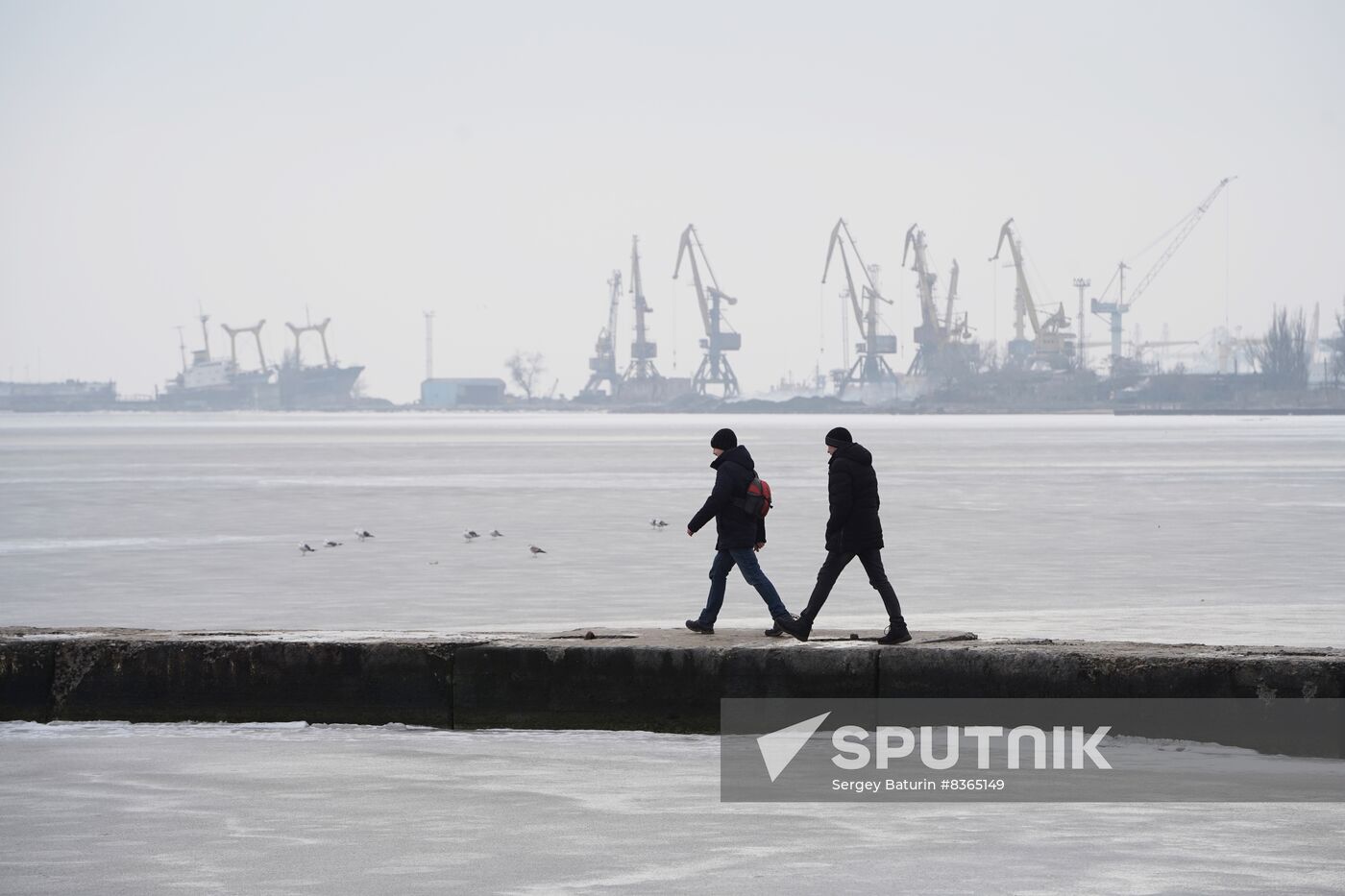 Russia Ukraine Military Operation Mariupol Sea Port