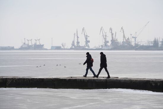 Russia Ukraine Military Operation Mariupol Sea Port