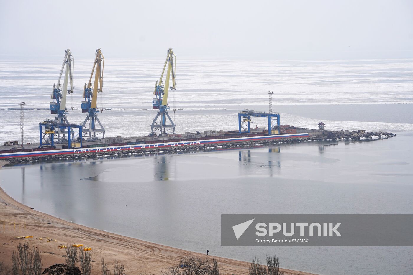 Russia Ukraine Military Operation Mariupol Sea Port