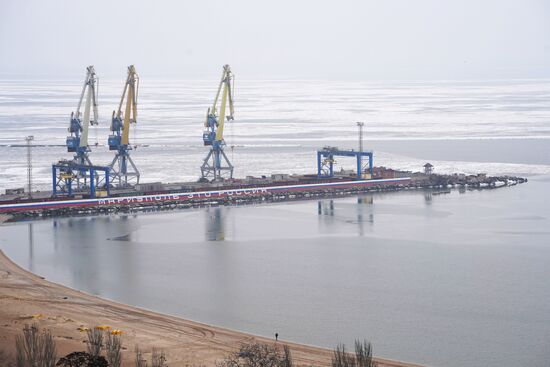 Russia Ukraine Military Operation Mariupol Sea Port