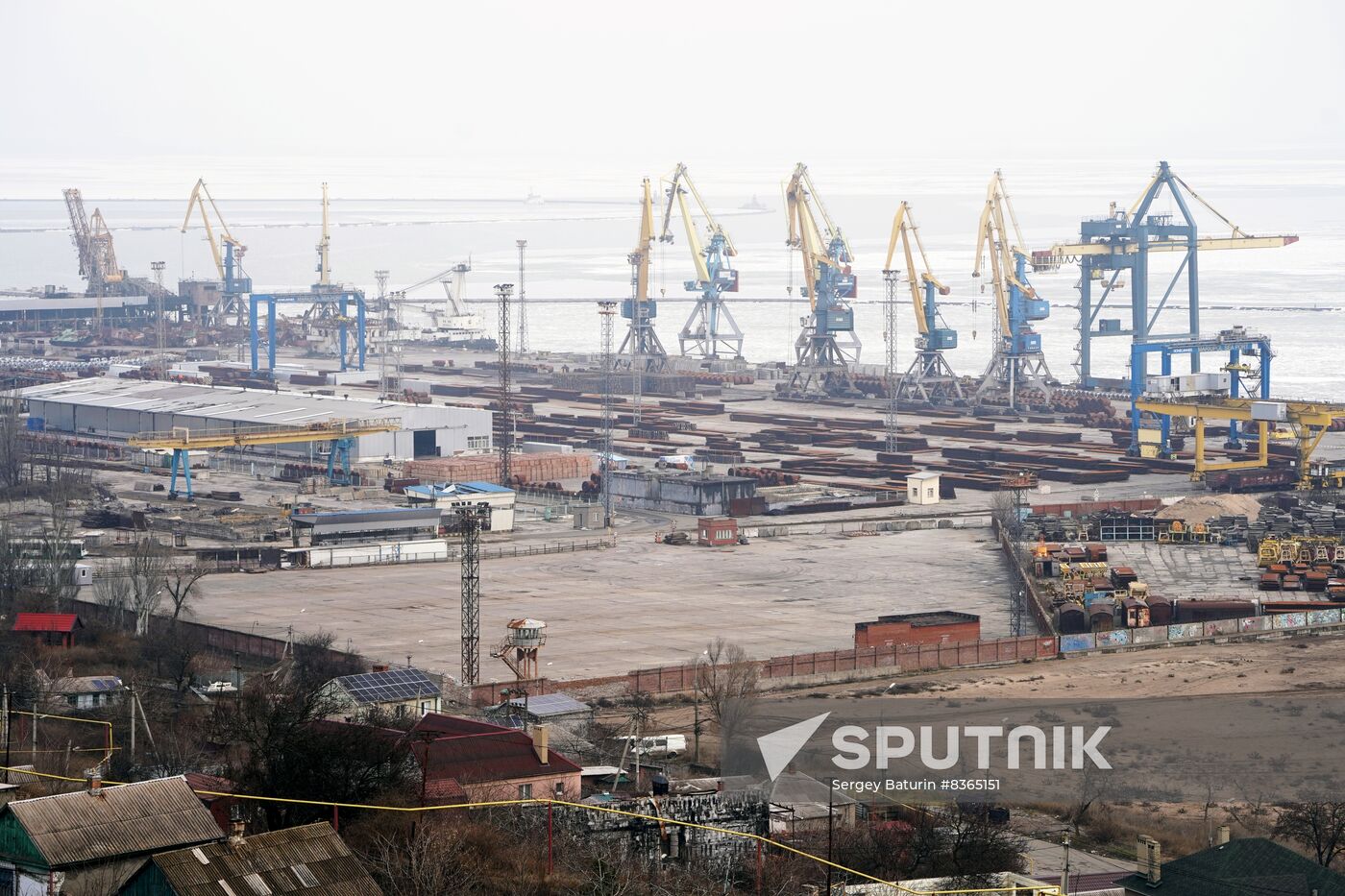 Russia Ukraine Military Operation Mariupol Sea Port