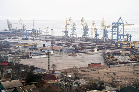 Russia Ukraine Military Operation Mariupol Sea Port