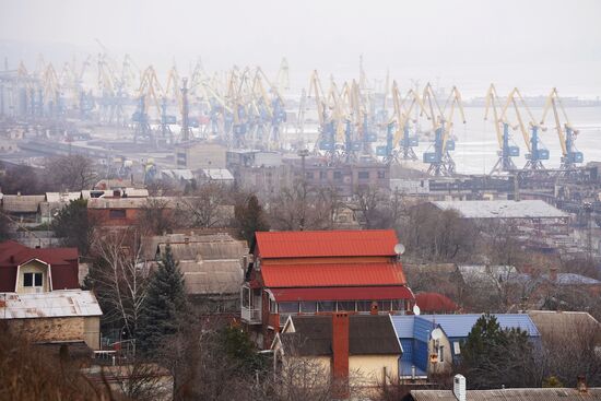 Russia Ukraine Military Operation Mariupol Sea Port