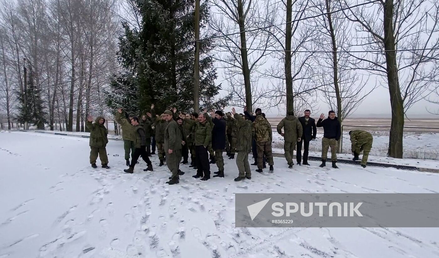 Russia Ukraine Military Operation POW Exchange
