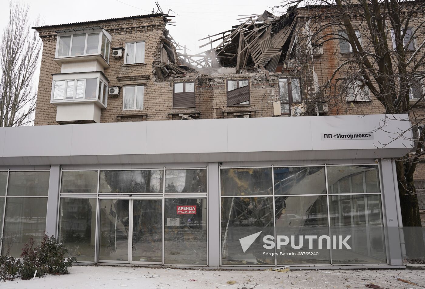 Russia Ukraine Military Operation Shelling