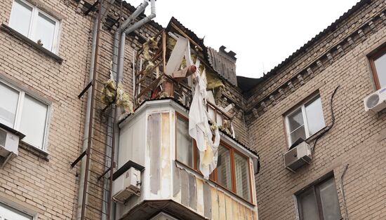 Russia Ukraine Military Operation Shelling