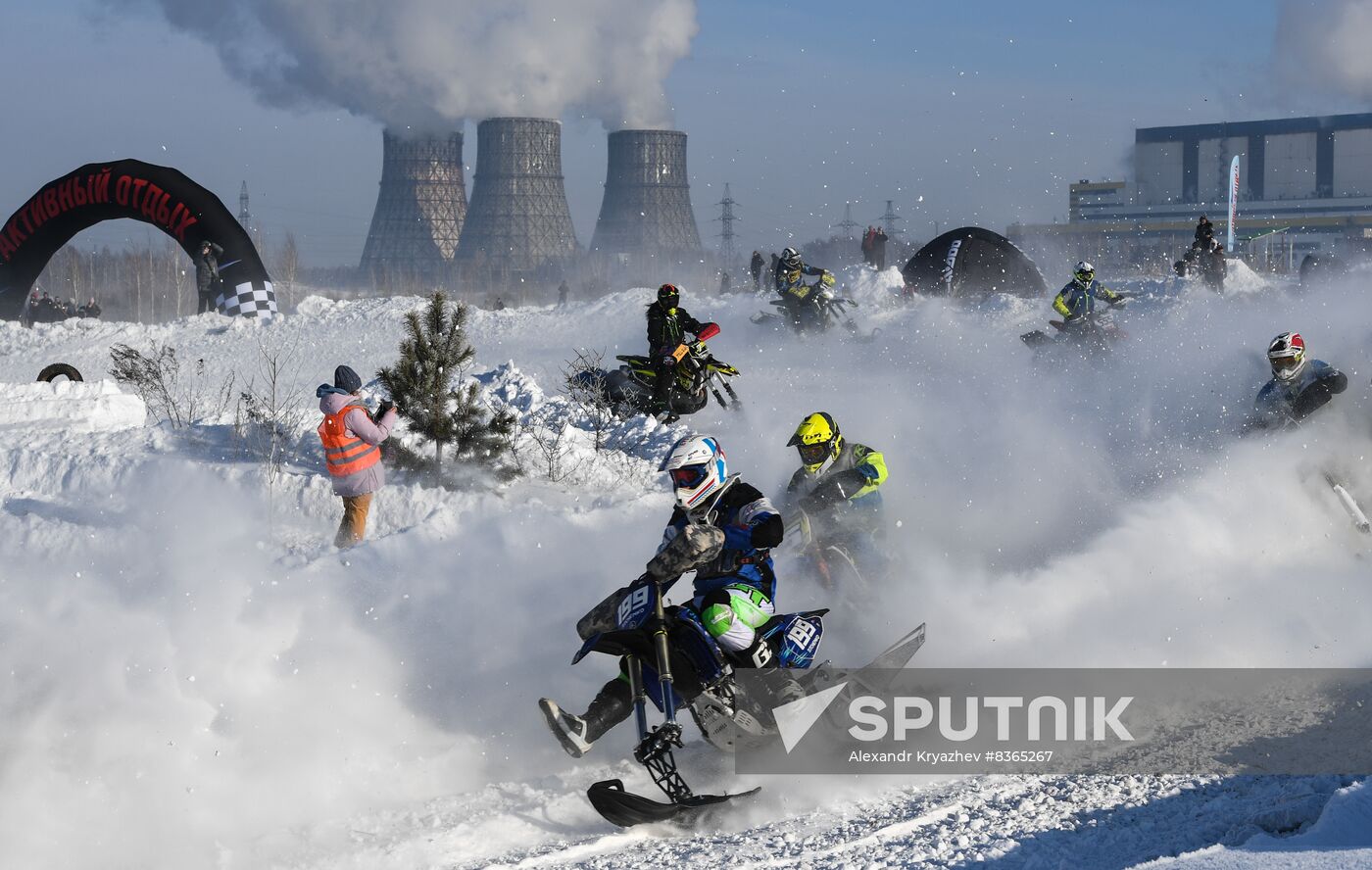 Russia Snowcross Snow Bike Cup