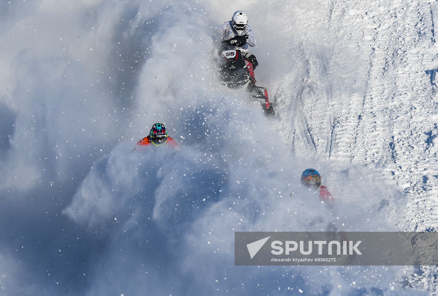 Russia Snowcross Snow Bike Cup