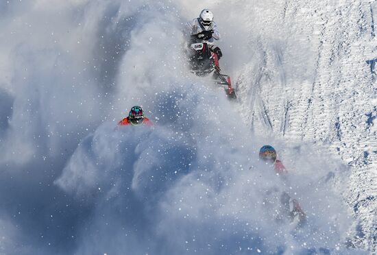 Russia Snowcross Snow Bike Cup