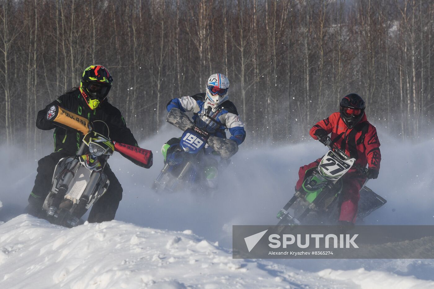 Russia Snowcross Snow Bike Cup